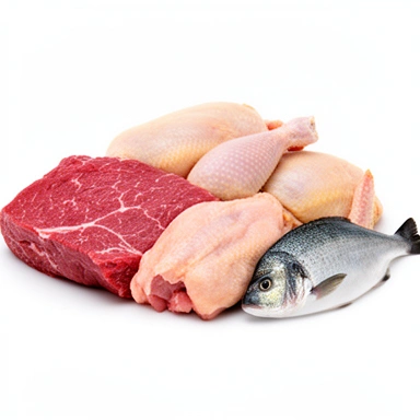 Meat, Poultry & Fish