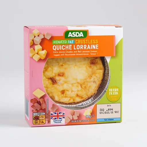 ASDA Crustless Reduced Fat Quiche Lorraine 150g