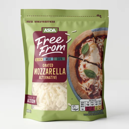ASDA Free From Free From by  Grated Mozzarella Alternative 200g