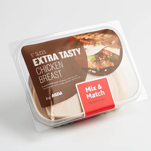 ASDA 5 Extra Tasty Chicken Breast 120g