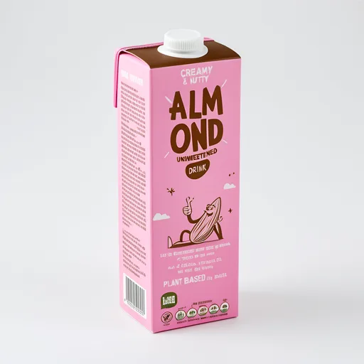 Plant Based by ASDA Almond Unsweetened 1 Litre