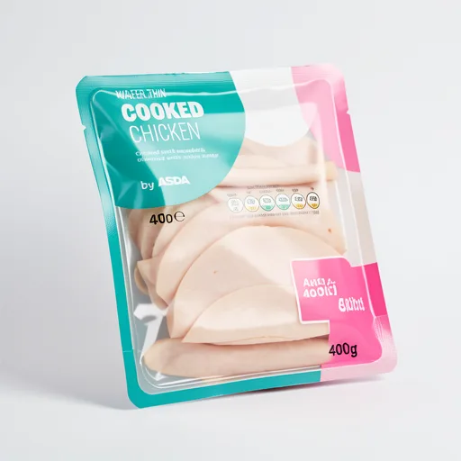 cooked chicken slices