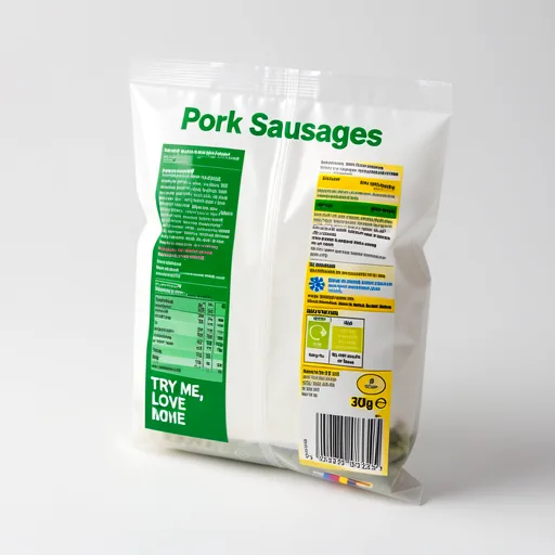 ASDA 2 Sausage & Cheesy Bean Slices 300g