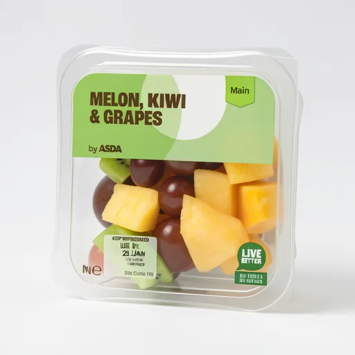 ASDA Melon, Kiwi & Grapes 220g