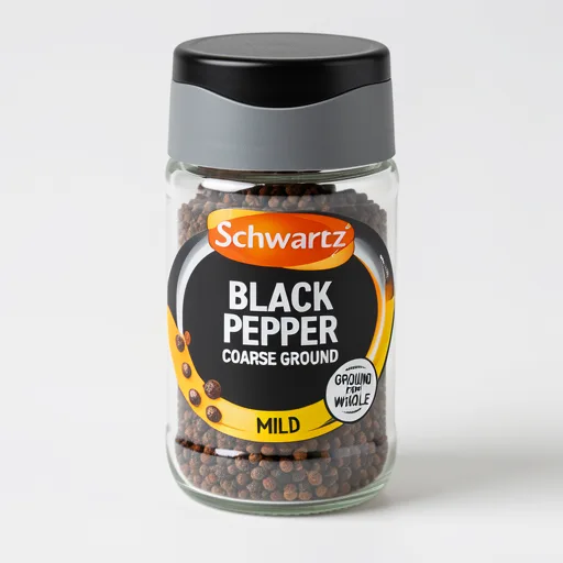 Schwartz Black Pepper Mild Coarse Ground 33g