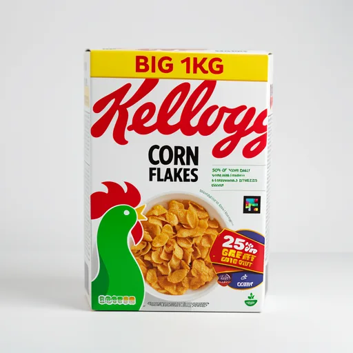 Kellogg's Corn Flakes Breakfast Cereal 1kg