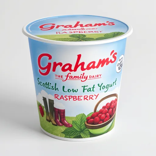 Graham's The Family Dairy Creamy Yogurt Raspberry 150g