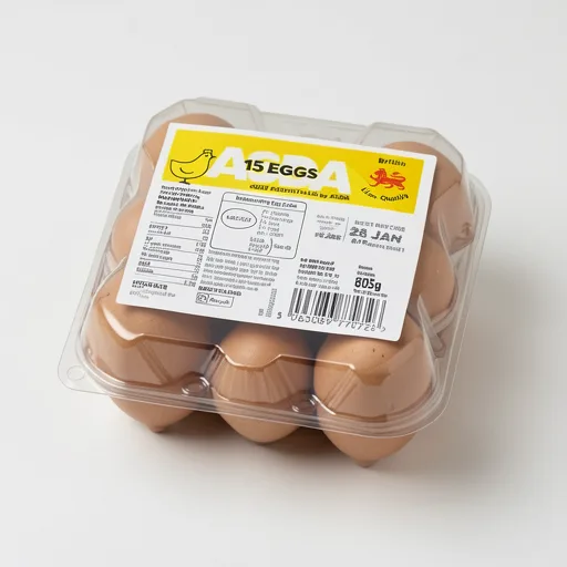 JUST ESSENTIALS by ASDA Just Essentials by  15 Eggs 805g