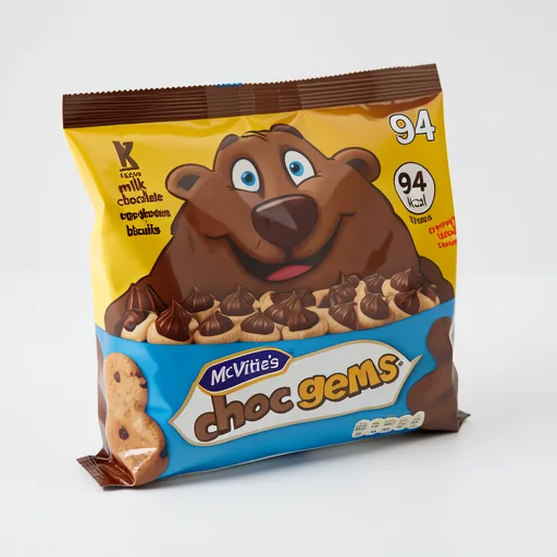 McVitie's Iced Gems Chocolate Multipack Biscuits 5 x 19g