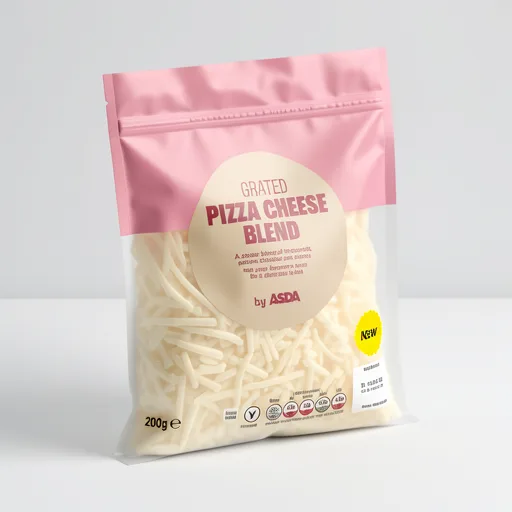 ASDA Grated Pizza Cheese Blend 200g