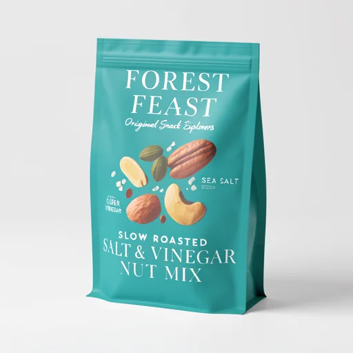 Forest Feast Sea Salt & Vinegar Roasted Nut Mix 120g