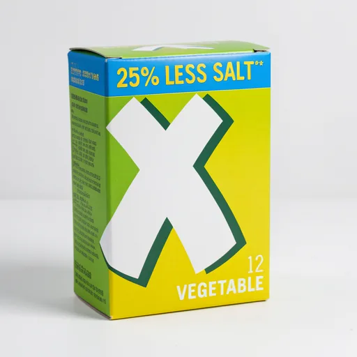 Oxo 12 Reduced Salt Vegetable Stock Cubes 71g