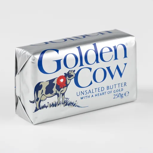 Golden Cow Unsalted Butter 250g