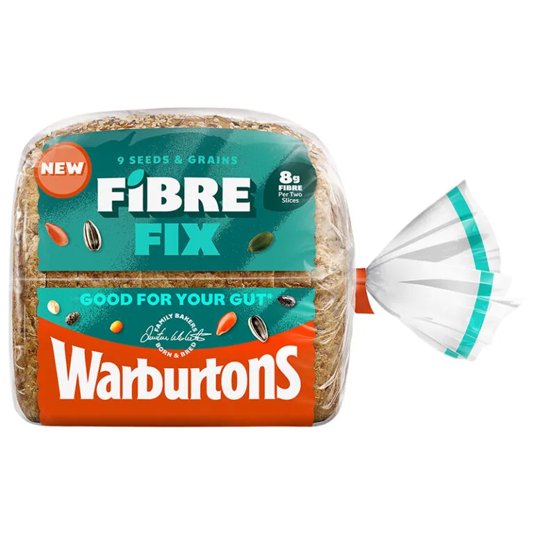 Warburtons Fibre Fix Bread   500g