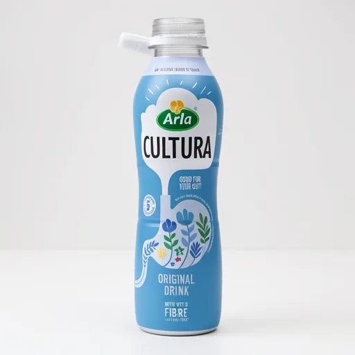 Arla Cultura Original Gut Health Milk Drink with Fibre