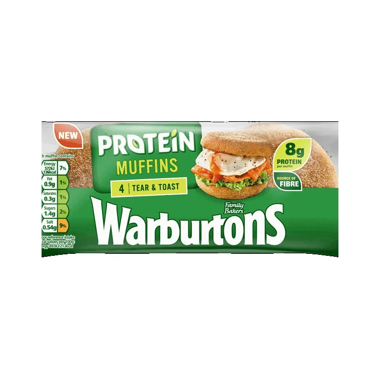 Warburtons Protein Muffins 4 Pack