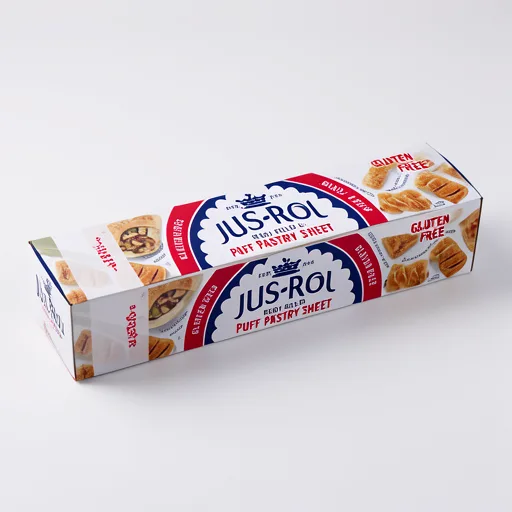 Jus-Rol Ready Rolled Gluten Free Puff Pastry Sheet 280g