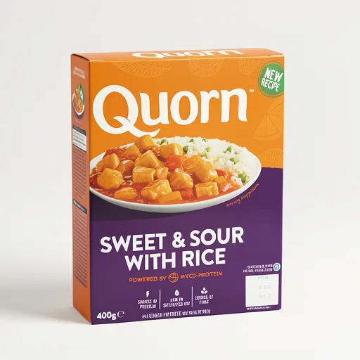 Quorn Sweet & Sour with Rice 400g