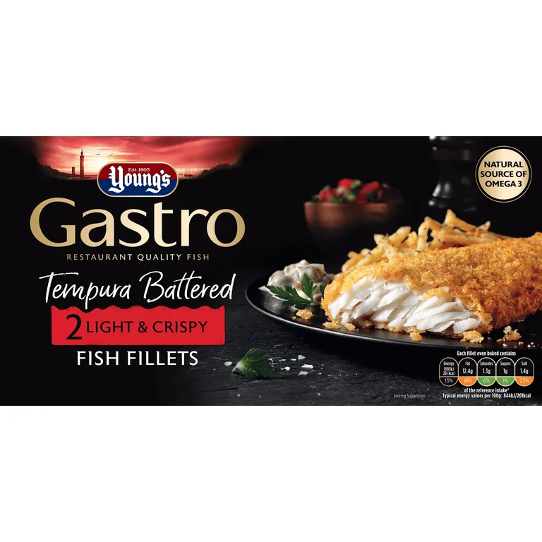Youngs Gastro Tempura Fish