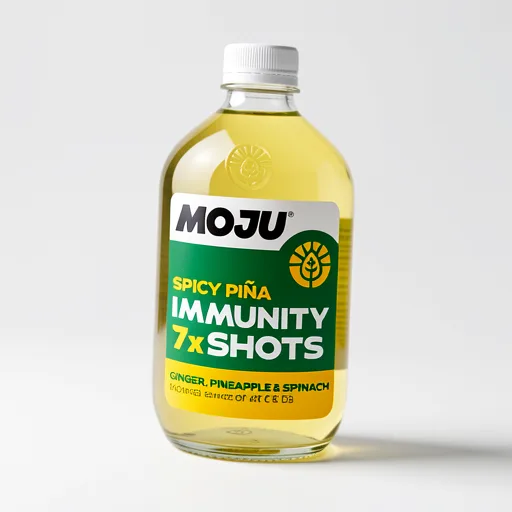 MOJU Power Greens Immunity Shots x7 420ml