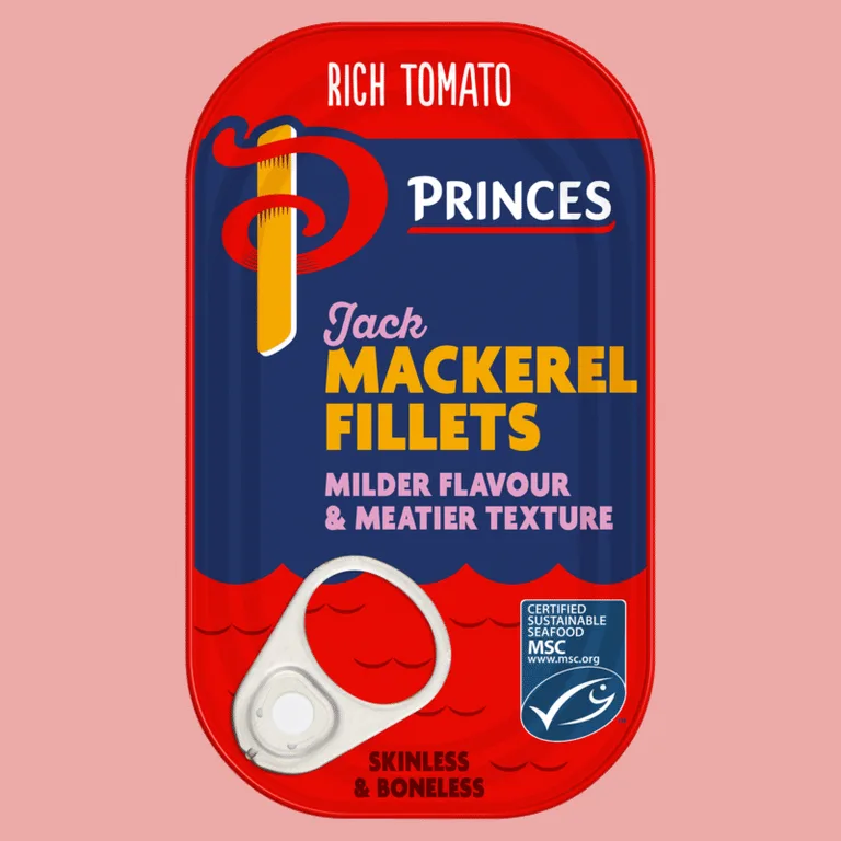 Princes MSC Jack Mackerel In Tomato 