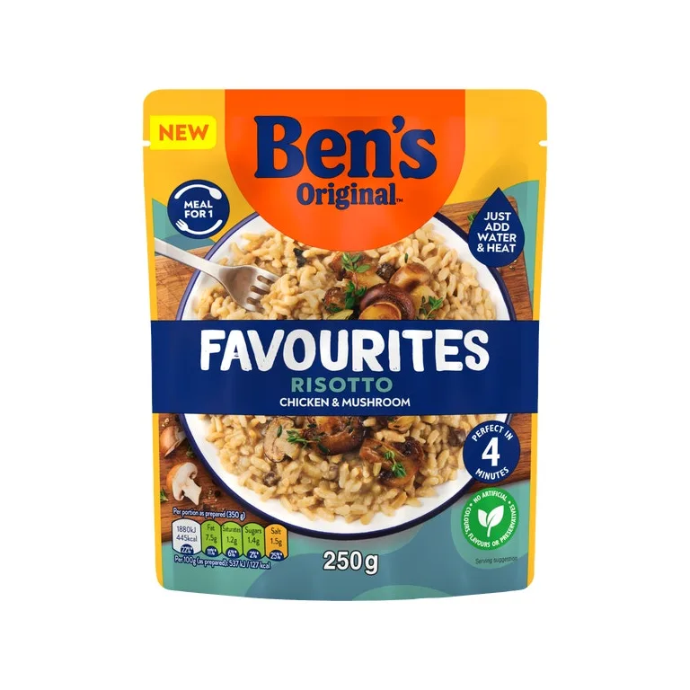 Ben's Original Favourites Chicken & Mushroom Risotto 