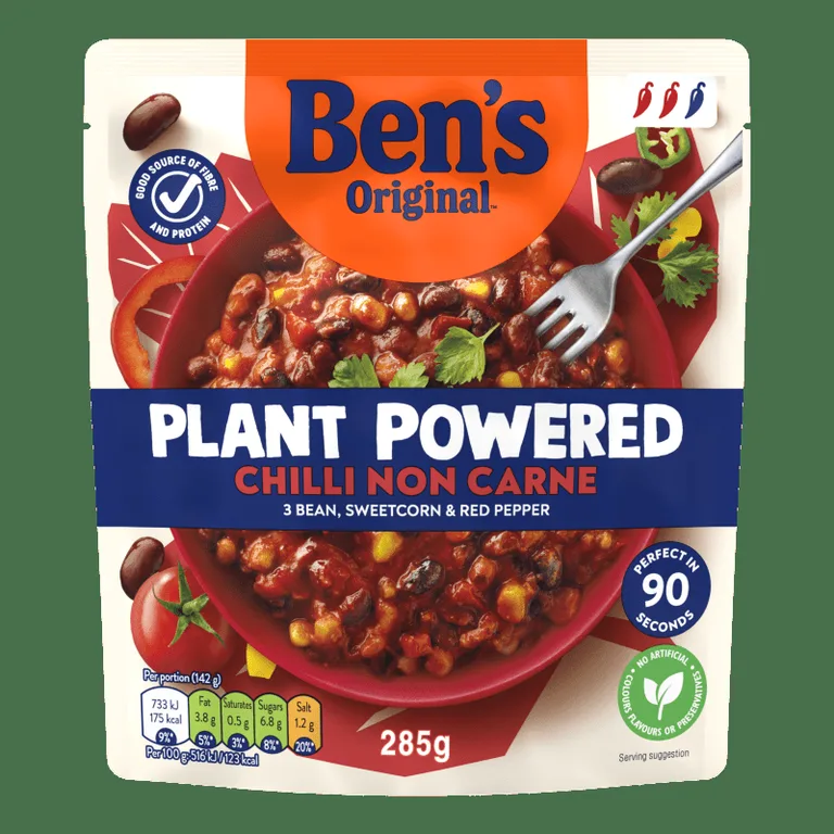 Ben's Plant Powered Chilli Non Carne
