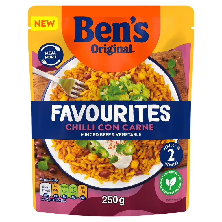 Ben's Original Favourites Chilli Con Carne