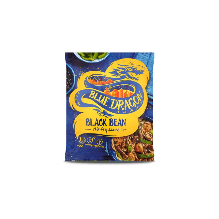 Blue Dragon Black Bean Stir Fry Cooking Sauce Mild 120g