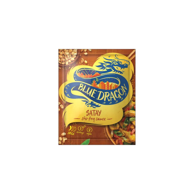 Blue Dragon Satay Stir Fry Cooking Sauce Mild 120g