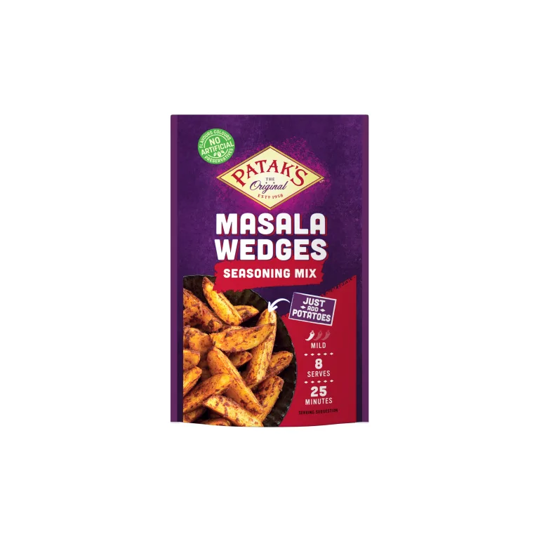 Patak's Masala Wedges Indian Seasoning Mild Spice Mix 25g