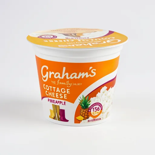 Graham's The Family Dairy Cottage Cheese Pineapple 300g