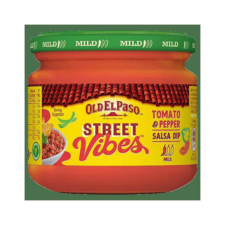 Old El Paso Street Vibes Tomato & Pepper Salsa Dip 312g