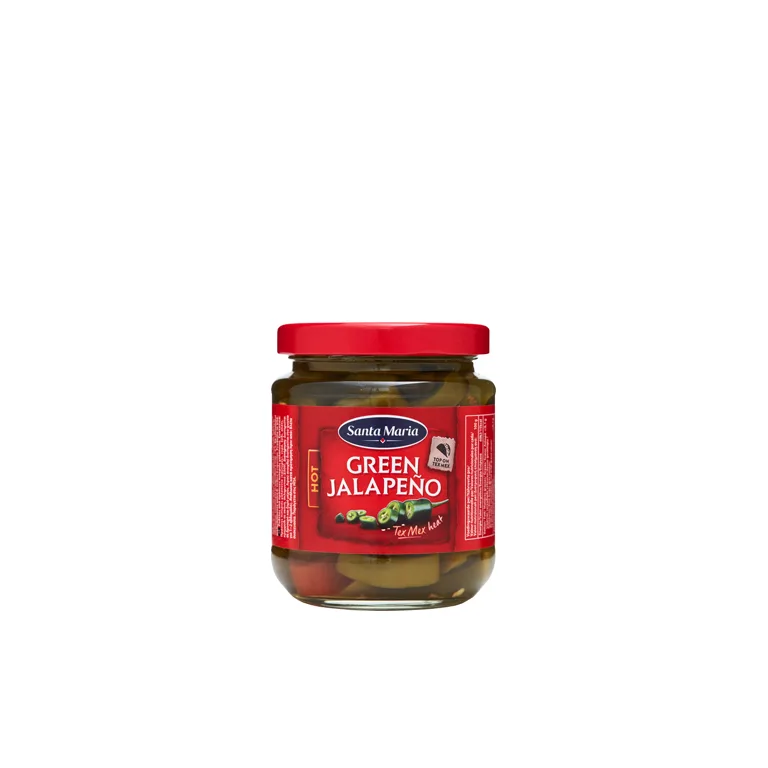 Santa Maria Hot Green Jalapenos 200g