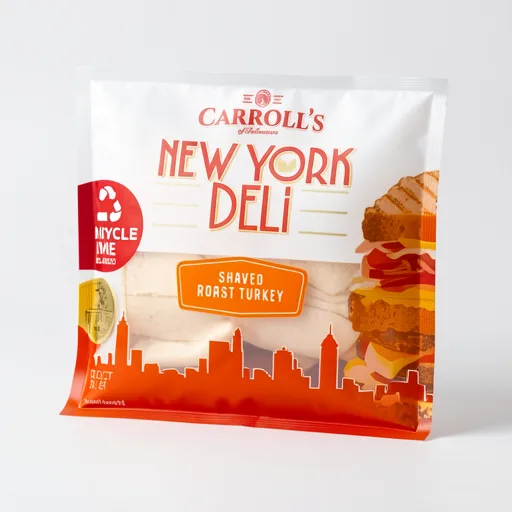 Carroll's of Tullamore New York Deli Shaved Roast Turkey 90g