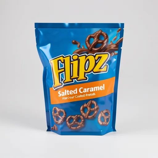 Flipz Salted Caramel Flavour Coated Pretzel 90g