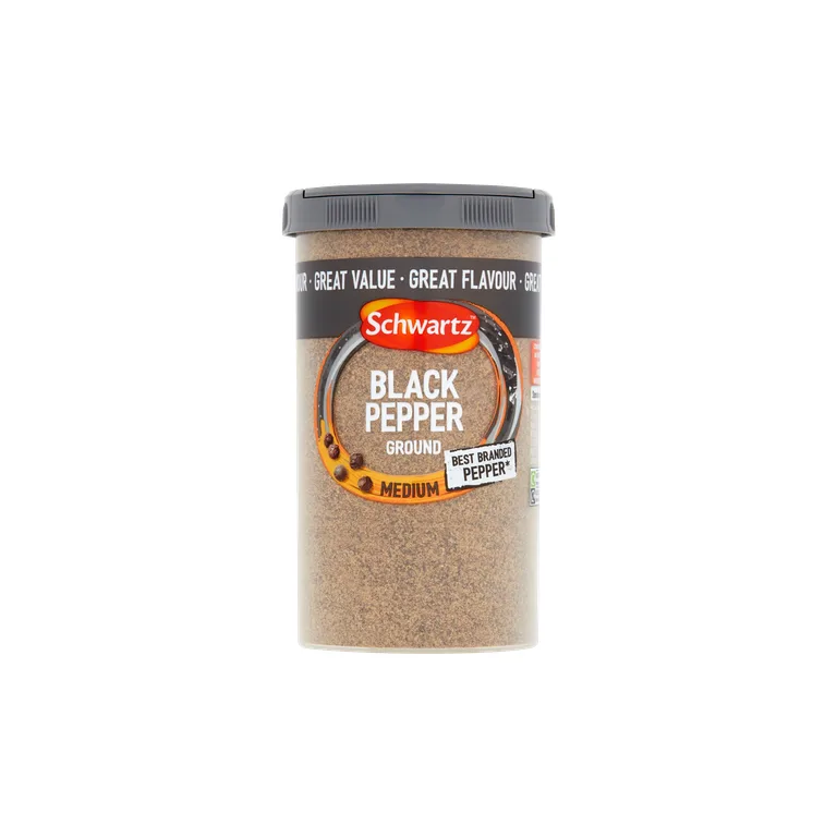 Schwartz Coarse Ground Black Pepper Jar