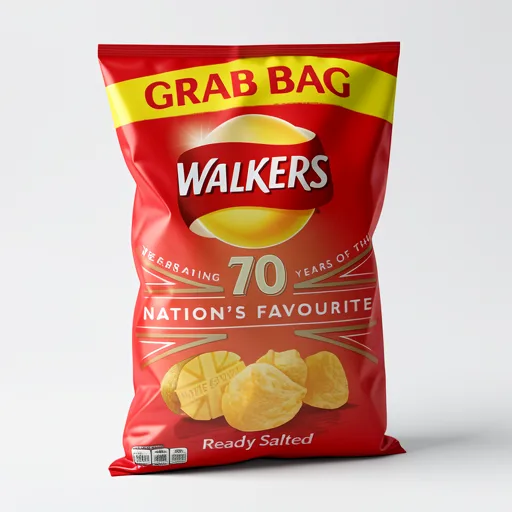 Walkers Ready Salted Crisps Grab Bag