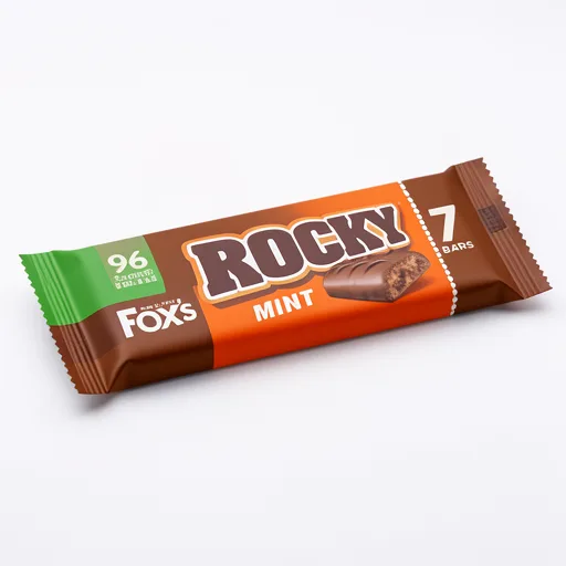 Fox's Rocky Mint Bars 7 x 19.75g (138g)