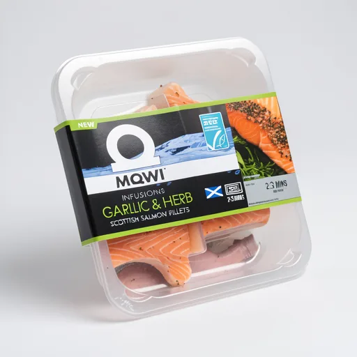 Mowi Infusions Garlic & Herb Scottish Salmon Fillets 220g