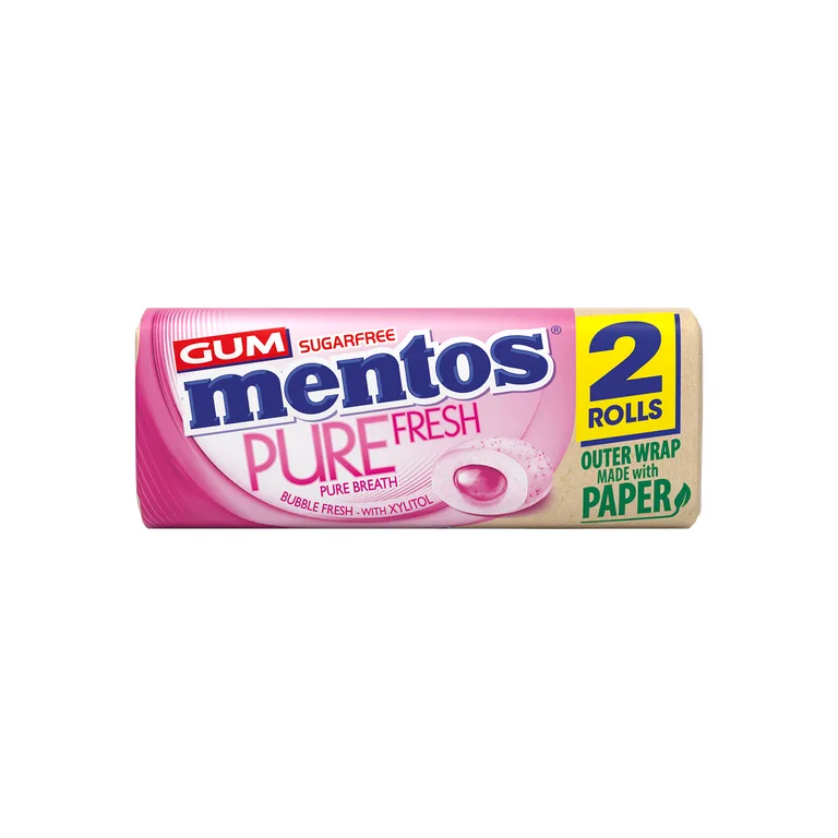 Mentos Pure Fresh Duo Pack Bubblefresh 
