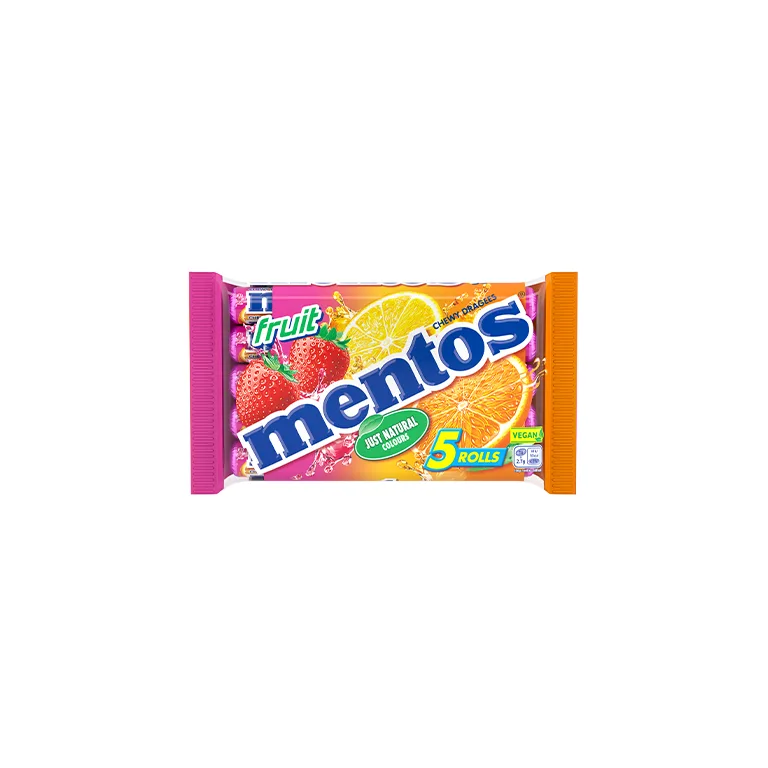 Mentos Fruit Sweets 4 pack