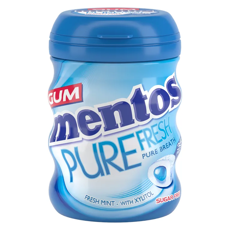 Mentos Pure Freshmint Sugar Free Chewing Gum    16g