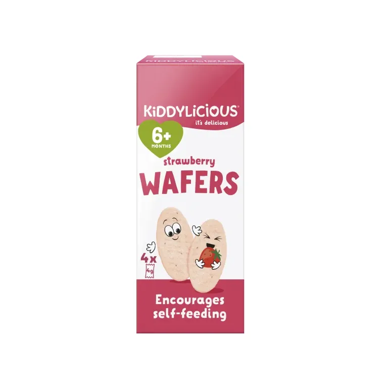 Kiddylicious Wafers Mini Strawberry 