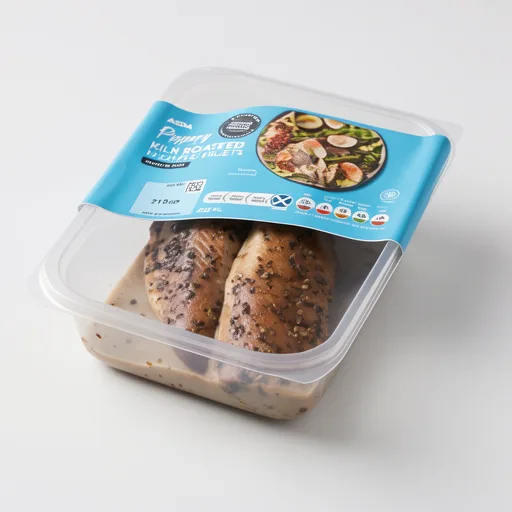 ASDA Peppery Kiln Roasted Mackerel Fillets 215g