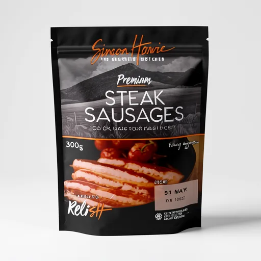 Simon Howie The Scottish Butcher Premium Steak Sausages 300g