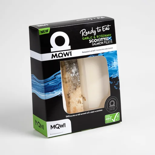MOWI Ready to Eat Garlic & Rosemary Scottish Salmon Fillets 180g