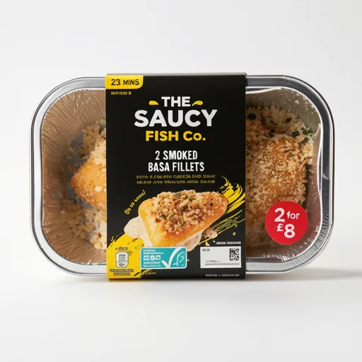 The Saucy Fish Co 2 Smoked Basa Fillets
