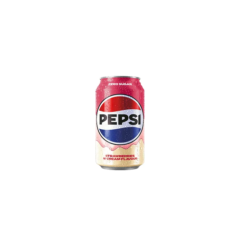 Pepsi Treats Strawberries & Cream