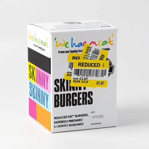 We Hae Meat Skinny Burgers 200g